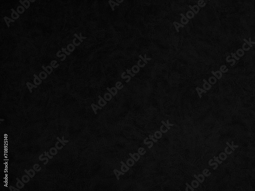 Patterned black faux leather background used for graphic design. photo