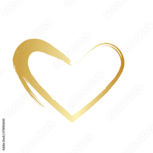 Golden heart doodle 