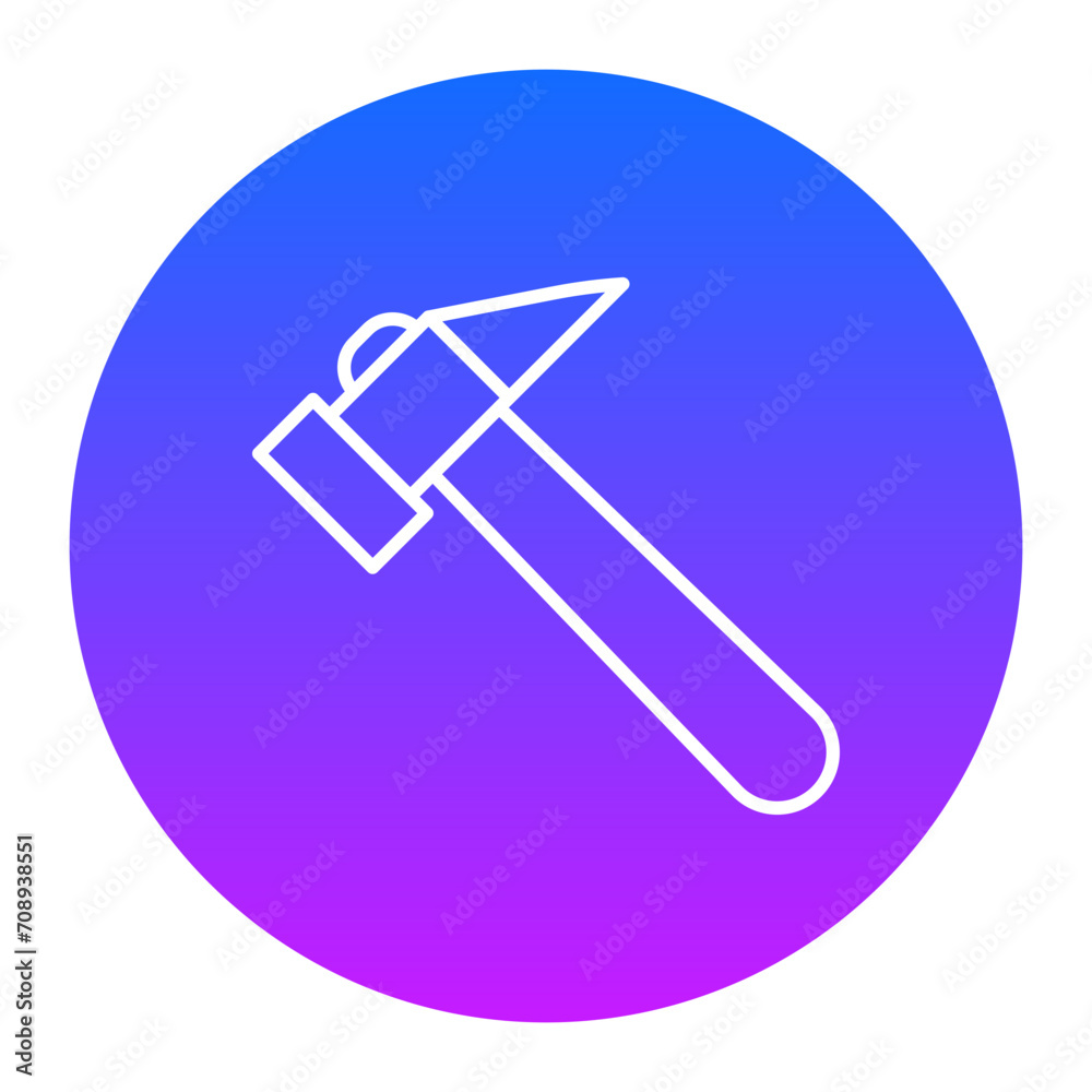 Hammer Icon of Electrician Tools iconset. Hammer Icon of Electrician Tools iconset.