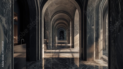 empty hallway © megavectors