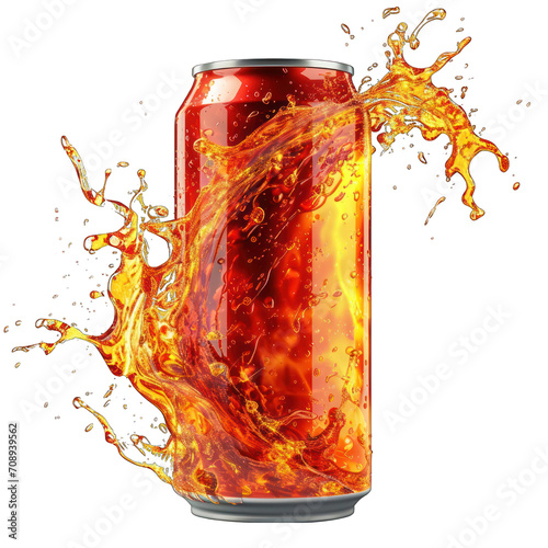 Energy Drink Isolated on Transparent or White Background, PNG
