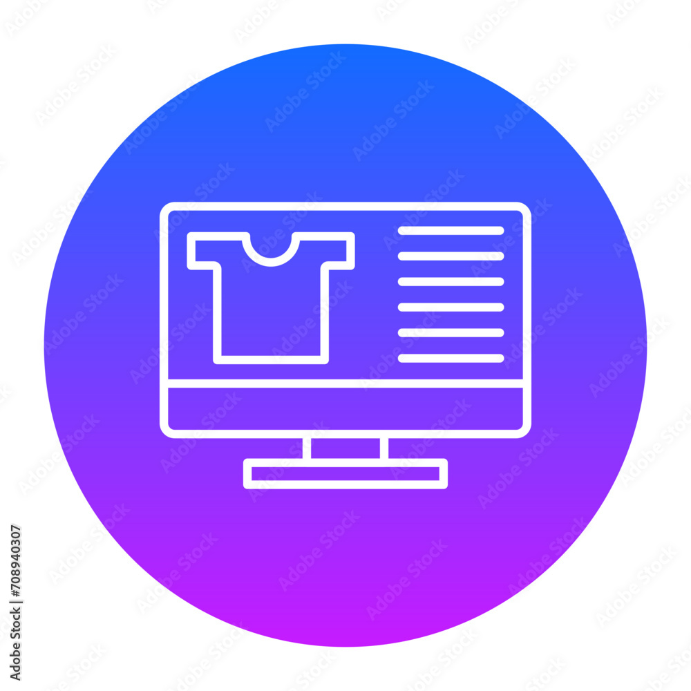 Online Product Icon of ECommerce iconset. Online Product Icon of ECommerce iconset.