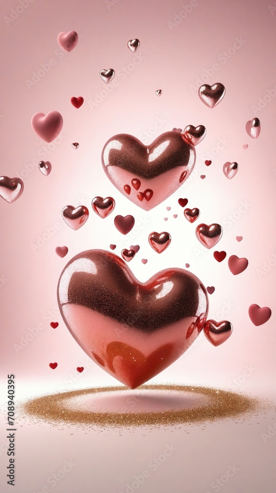 Valentine's Day poster template Valentine's Day poster template