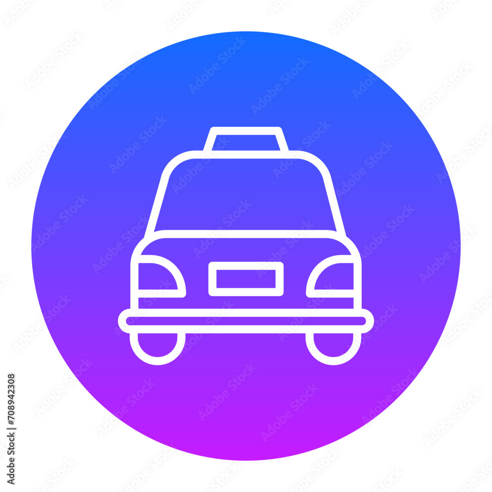 Taxi Icon of City Elements iconset.