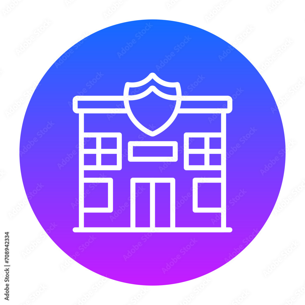 Police Station Icon of City Elements iconset. Police Station Icon of City Elements iconset.