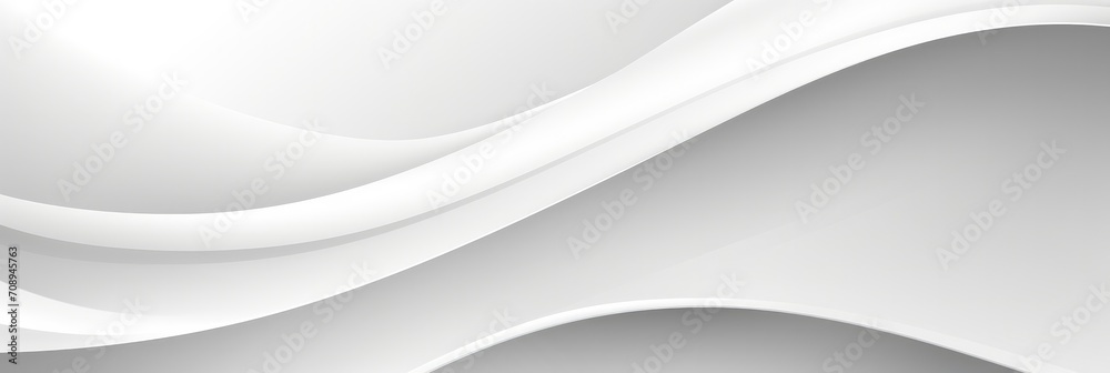 White Geometric curve banner design background abstract. White Geometric curve banner design background abstract.