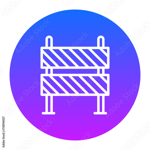 Barrier Icon of Firefighter iconset.