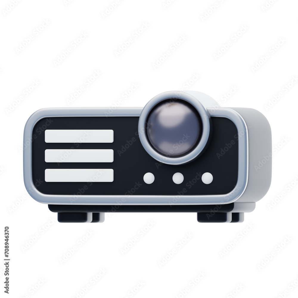 3D Projector Display Enhancing Presentations With Visual Precision. 3d illustration, 3d element, 3d rendering. 3d visualization isolated on a transparent background 3D Projector Display Enhancing Presentations With Visual Precision. 3d illustration, 3d element, 3d rendering. 3d visualization isolated on a transparent background