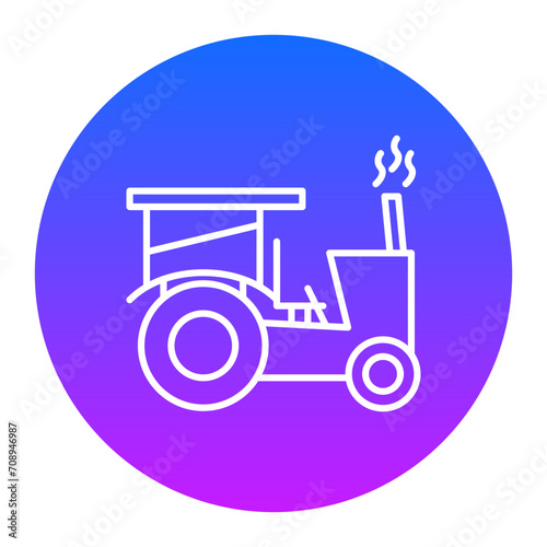 Tractor Icon of Village iconset.