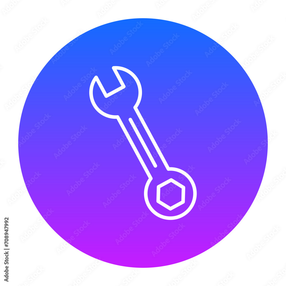 Wrench Icon of Business Startup iconset. Wrench Icon of Business Startup iconset.