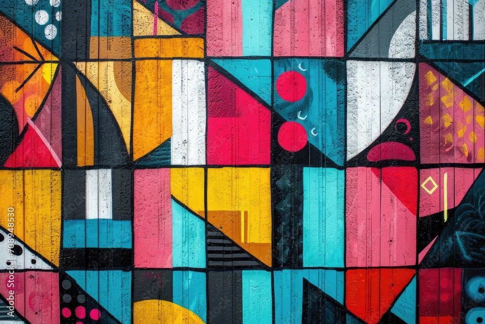 Vibrant Urban Canvas