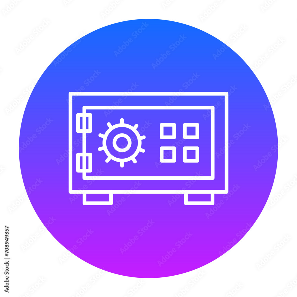 Safe Box Icon of Banking and Finance iconset. Safe Box Icon of Banking and Finance iconset.