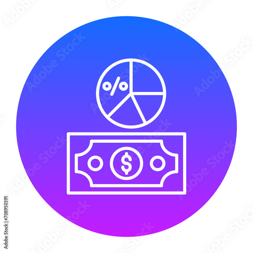 Money Margin Icon of Accounting iconset.