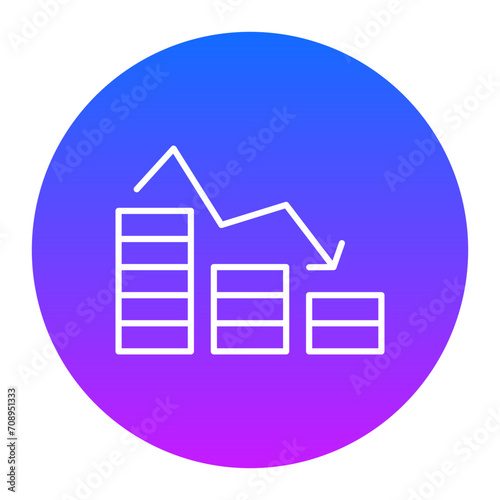 Bankrupt Icon of Accounting iconset.