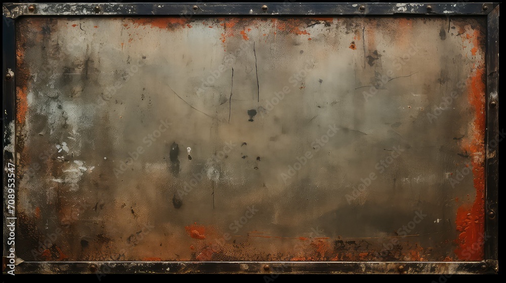 Fototapeta premium design frame grunge background illustration old border, distressed antique, worn aged design frame grunge background