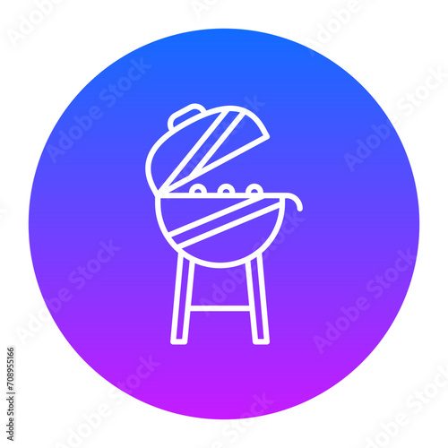 Bbq Grilll Icon of Restaurant iconset.