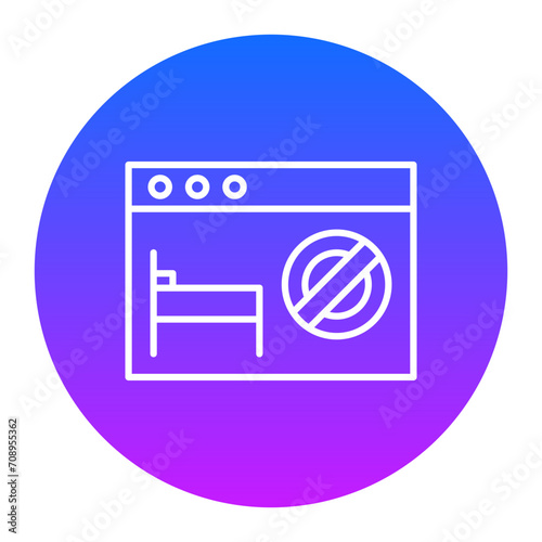 Overbooked Icon of Hotel Management iconset.
