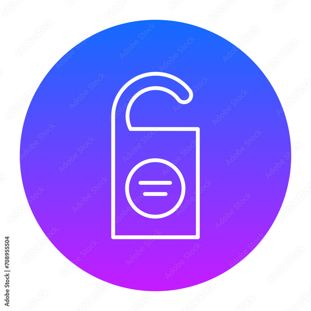 Door Hanger Icon of Hotel Management iconset. Door Hanger Icon of Hotel Management iconset.