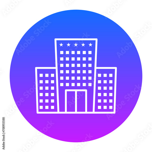 5 Star Hotel Icon of Hotel Management iconset.