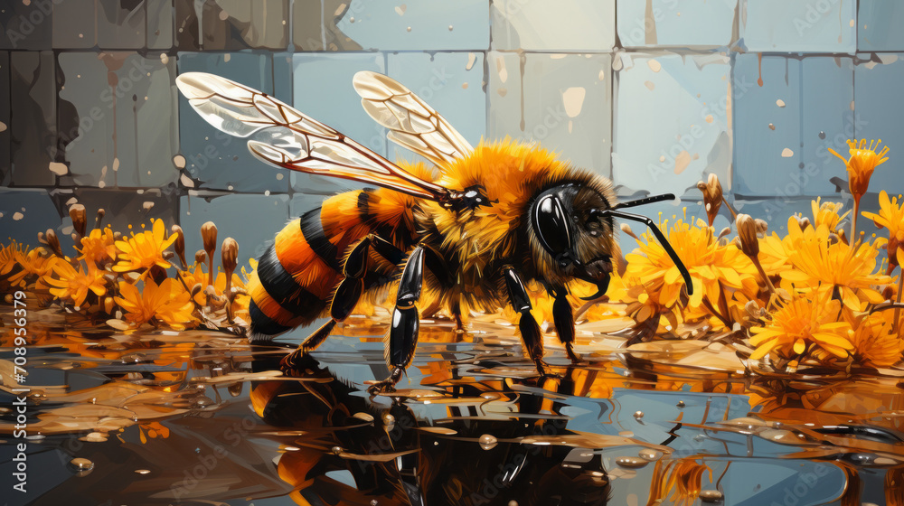 Page De Garde Bees Buzzing Beauty: Exploring the Intricate World of Bees and the Wonders