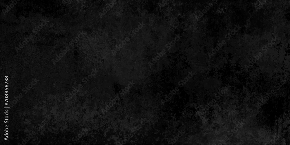 Black chalkboard background slate texture,vivid textured dirty cement,with grainy wall cracks paintbrush stroke cement wall interior decoration.grunge surface,dust particle.

