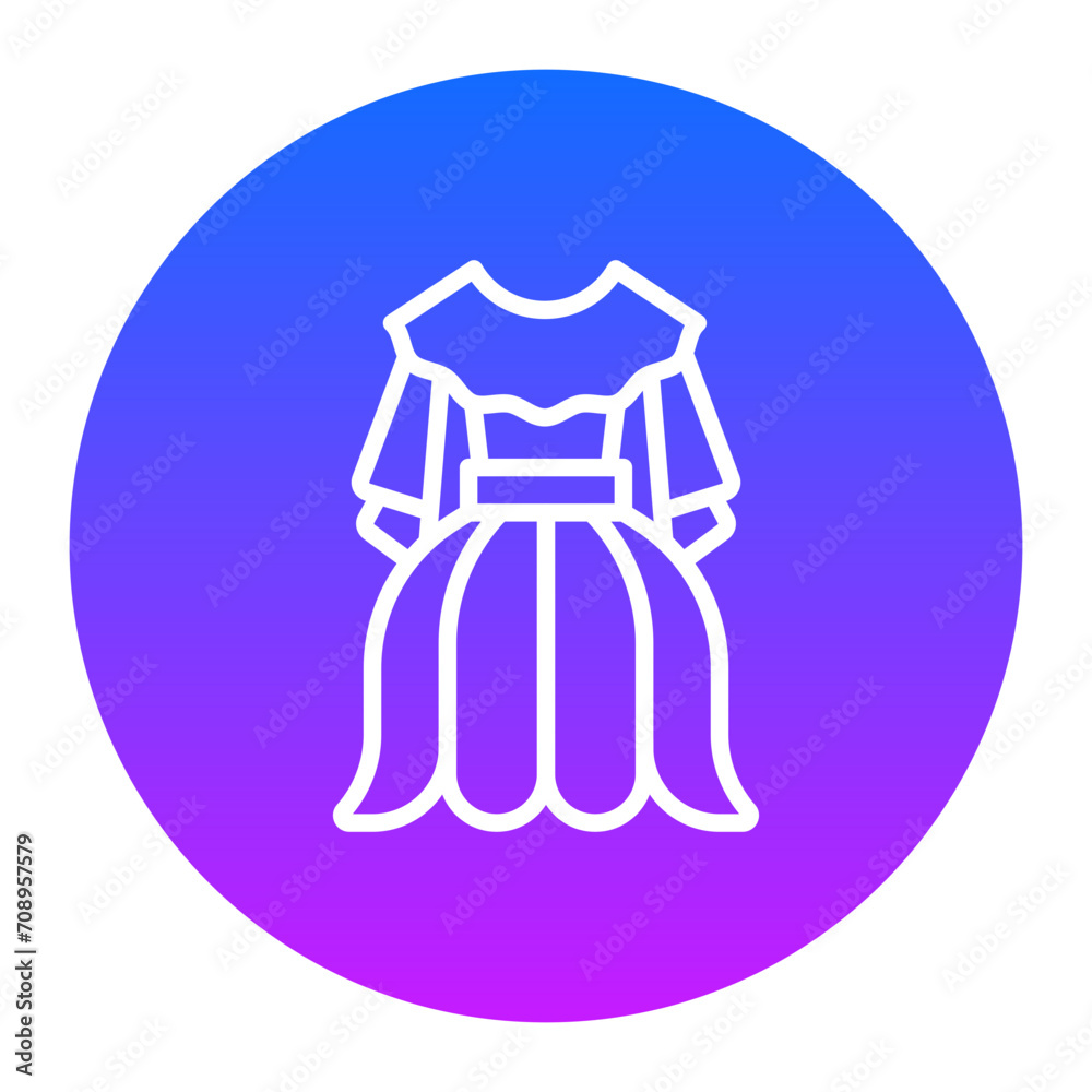 Party Dress Icon of Clothes iconset. Party Dress Icon of Clothes iconset.