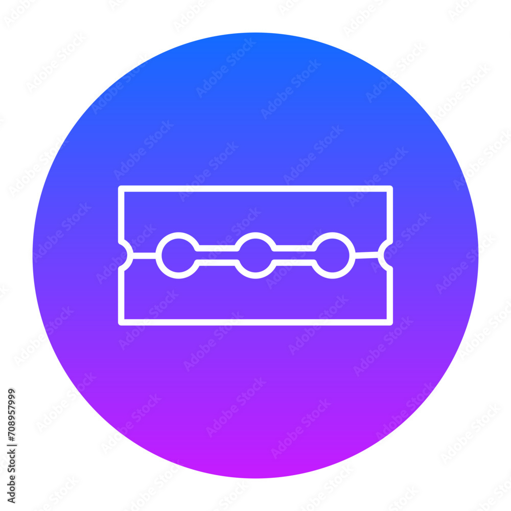 Razor Blade Icon of Hair Salon iconset. Razor Blade Icon of Hair Salon iconset.