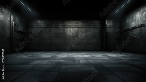 black floor dark background illustration texture wood, concrete tile, marble hardwood black floor dark background © vectorwin
