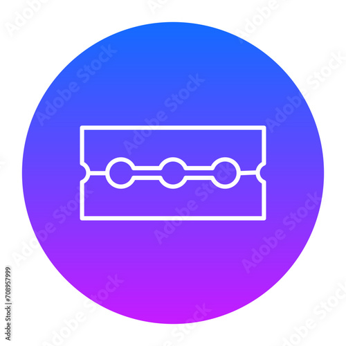 Razor Blade Icon of Hair Salon iconset.