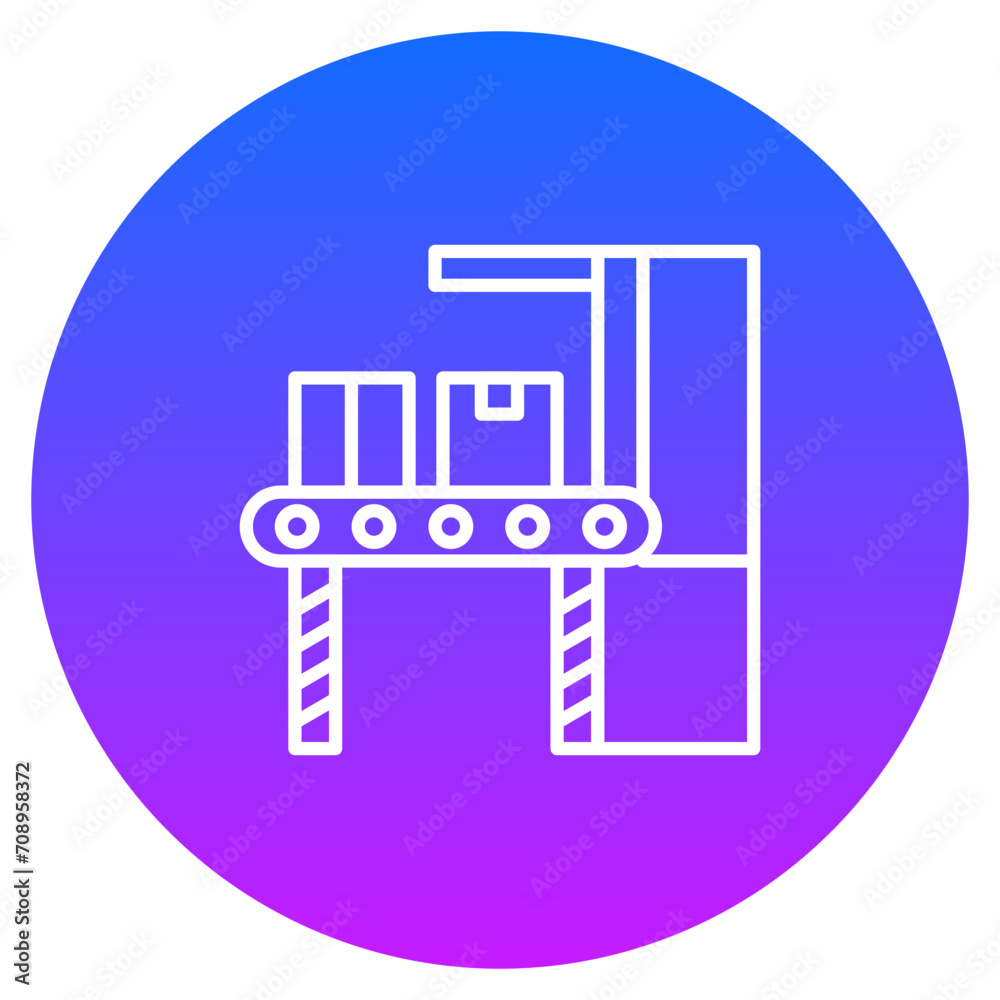 Conveyor Belt Icon of Engineering iconset. Conveyor Belt Icon of Engineering iconset.