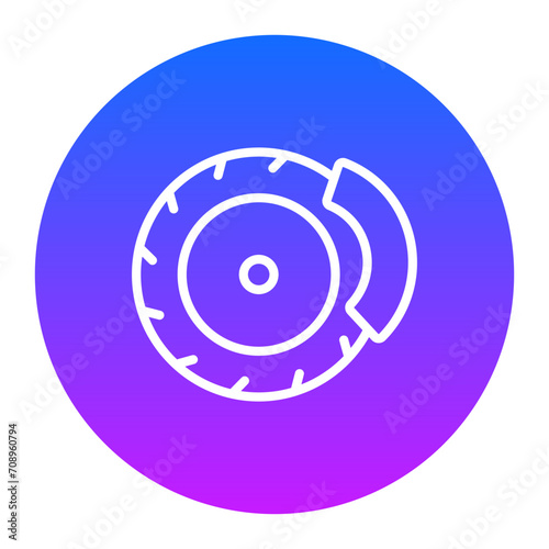 Brake Disc Icon of Car Repair iconset.