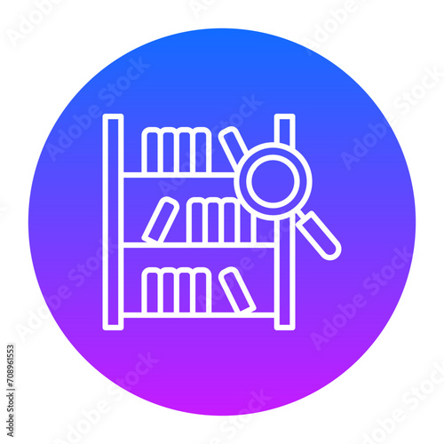 Search Books Icon of Library iconset.