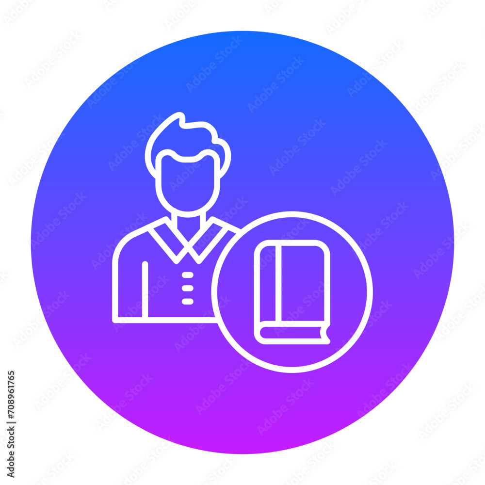 Library Man Icon of Library iconset. Library Man Icon of Library iconset.