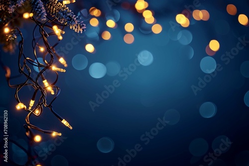 holiday illumination and decoration concept  © Bilal