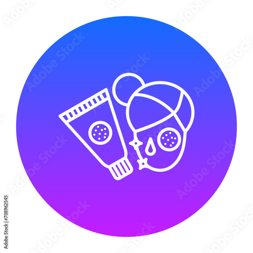 Face Scrub Icon of Cosmetics iconset.