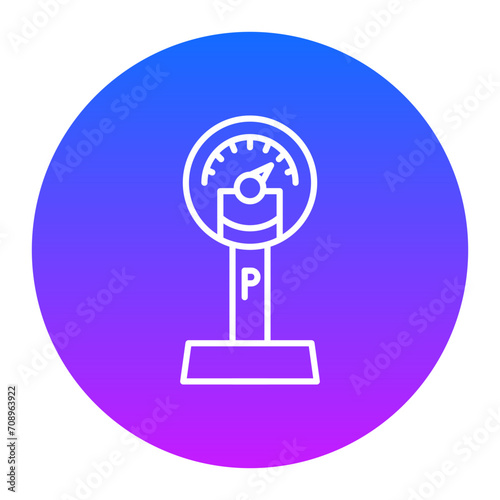 Parking Meter Icon of Smart City iconset.