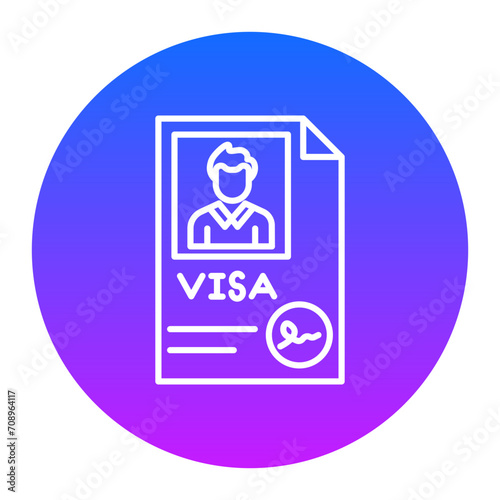 Visa Icon of Immigration iconset.