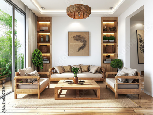 living room, house, furniture, wood, interior, 