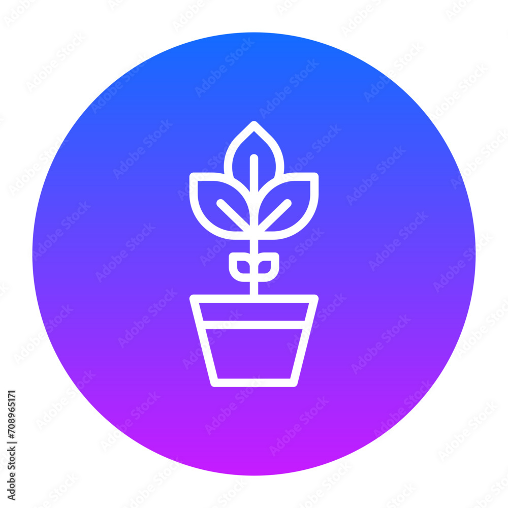 Plant Pot Icon of Interior iconset. Plant Pot Icon of Interior iconset.