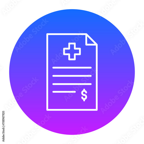 Medical Bill Icon of Medicine iconset.