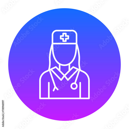 Female Doctor Icon of Medicine iconset.