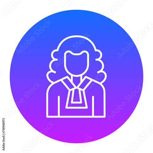 Judge Icon of Crime and Law iconset.