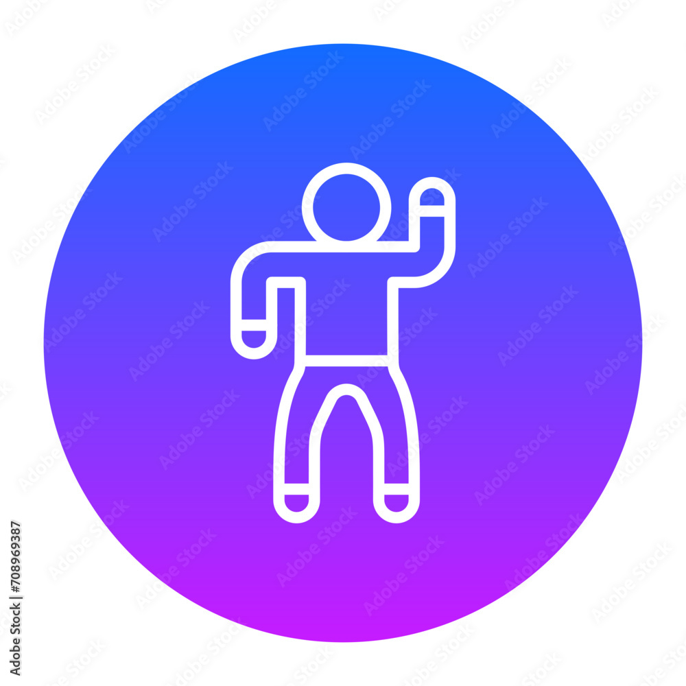 Person Exercising Icon of Physical Fitness iconset. Person Exercising Icon of Physical Fitness iconset.
