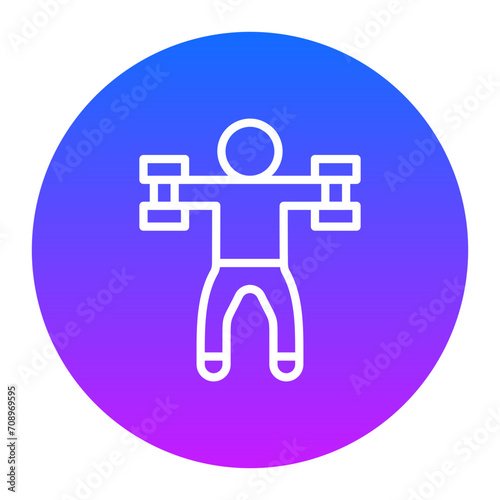 Exercise Icon of Physical Fitness iconset.