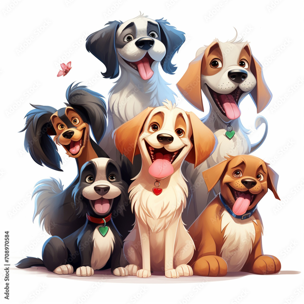 set of dogs set of dogs