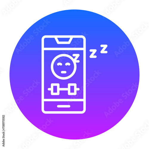 Sleep Icon of Workout App iconset.
