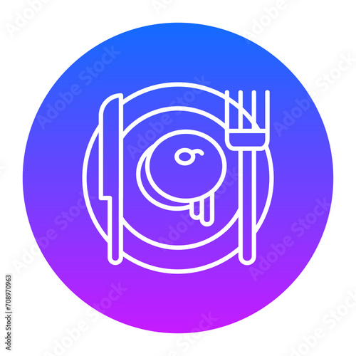 Pancake Icon of Morning and Breakfast iconset.