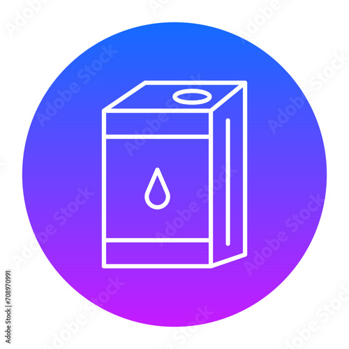 Milk Carton Icon of Morning and Breakfast iconset.