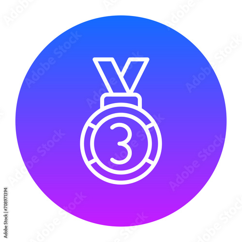 Bronze Medal Icon of Olympics iconset.
