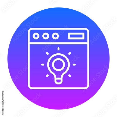 Website Concept Icon of Marketing iconset.